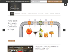 Tablet Screenshot of frizzenti.com